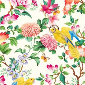 Papier peint Golden Parrot