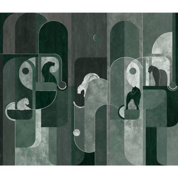 Papier peint Panoramique sur mesure Panthera