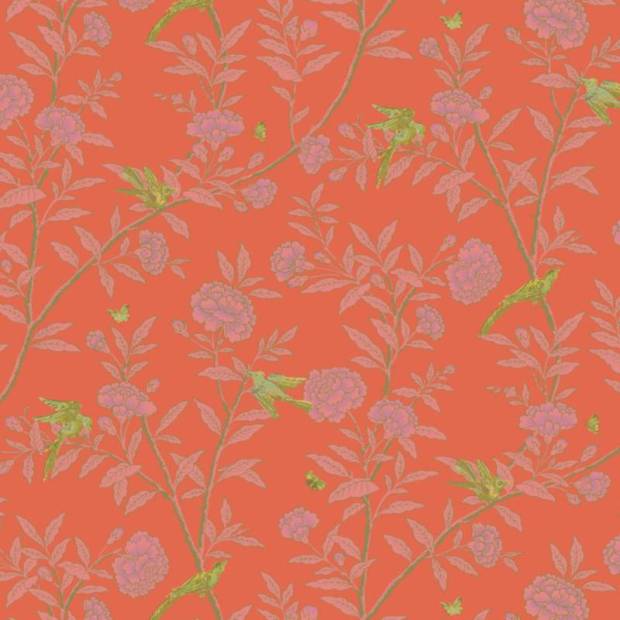 Papier peint Roseberry with birds