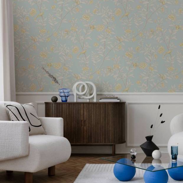 Papier peint Roseberry with birds