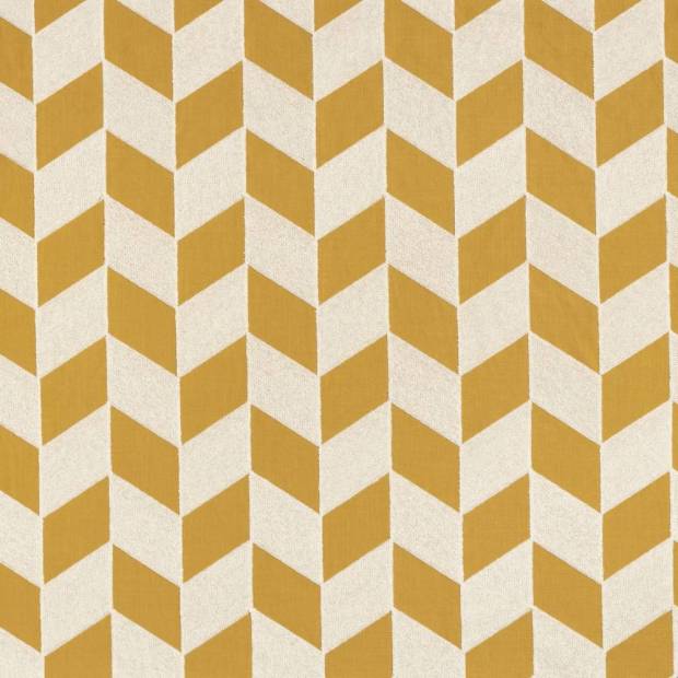 Tissu Madison Brodé