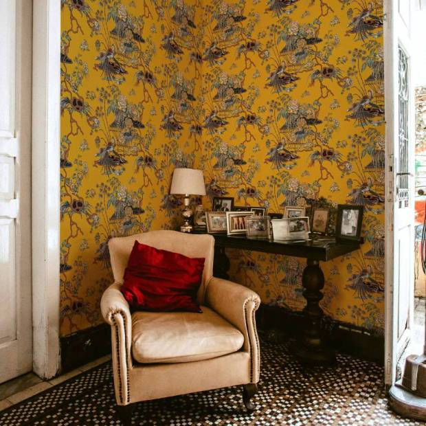 Papier peint Sacred Pheasants en intissé