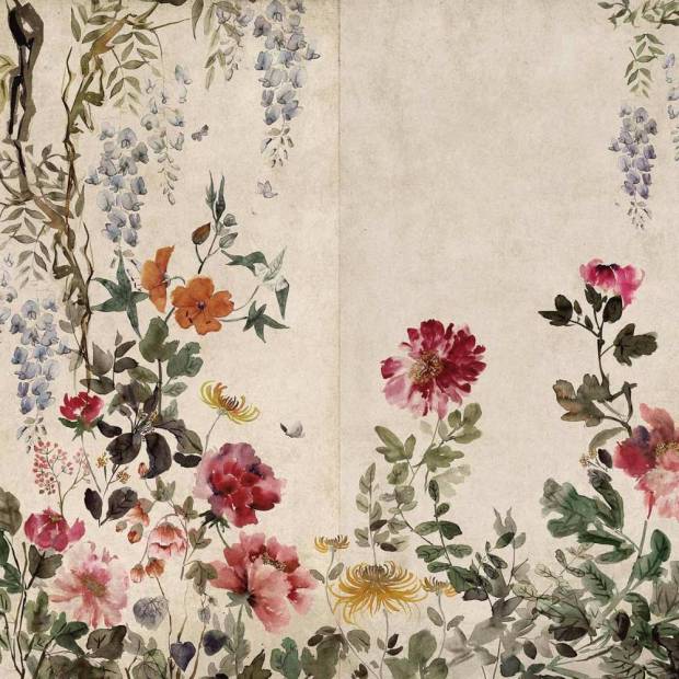 Papier peint Panoramique Spring Festival en intissé