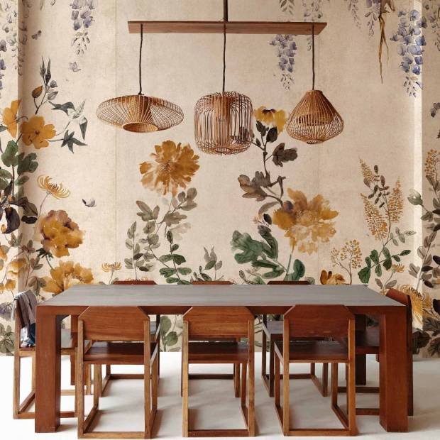 Papier peint Panoramique Spring Festival en intissé