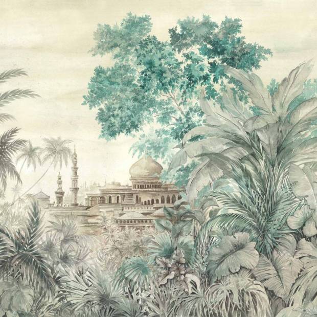 Papier peint Panoramique Taj Mahal Lin