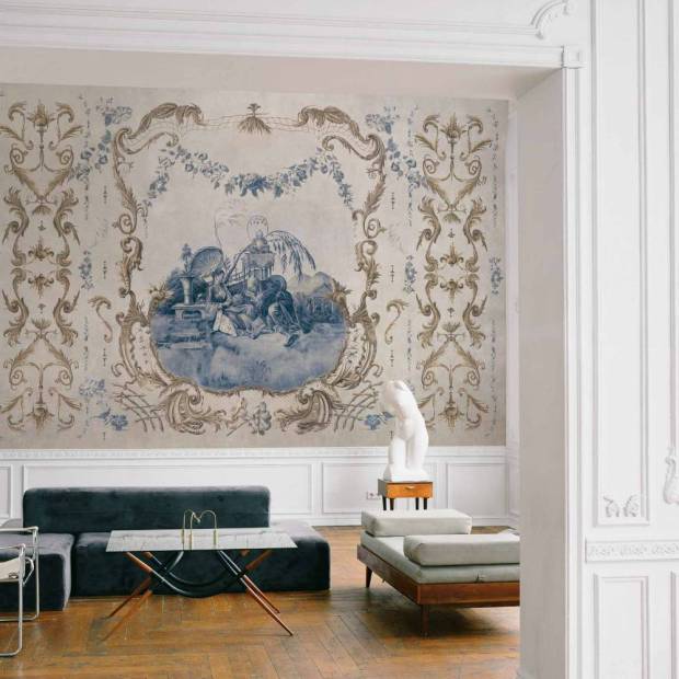 Papier peint Panoramique Ming Portrait en intissé