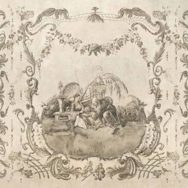 Papier peint Panoramique Ming Portrait en intissé