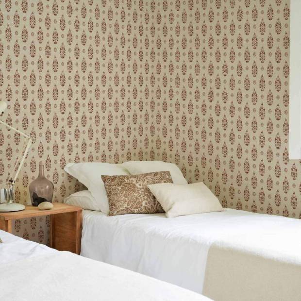 Papier peint Paisley en intissé