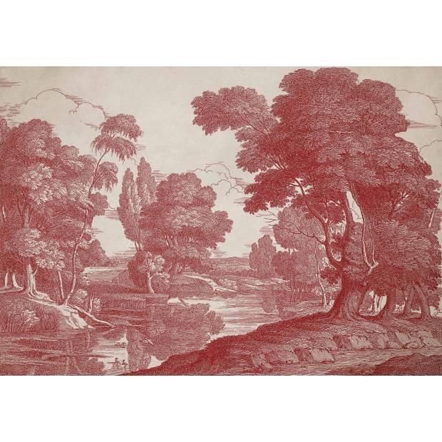 Papier peint Panoramique Engraving
