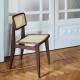 Chaise Dining Chair French Cane