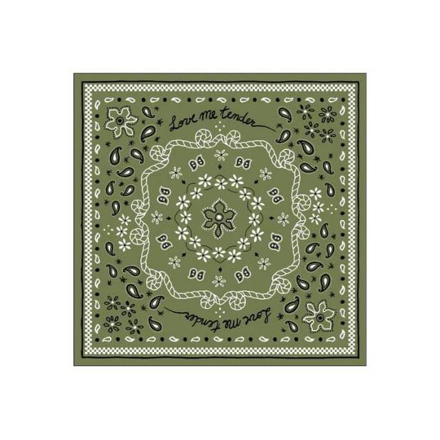 Lot de 20 serviette Bandana