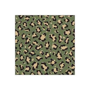 Lot de 20 serviette léopard