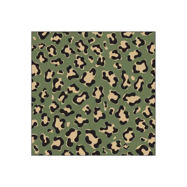 Lot de 20 serviette léopard
