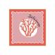 Lot de 20 serviette corail