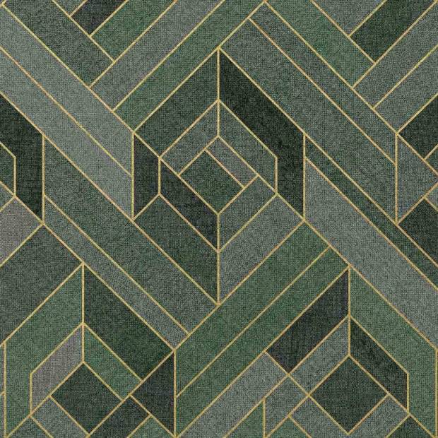 Papier Peint Hexagonal intissé