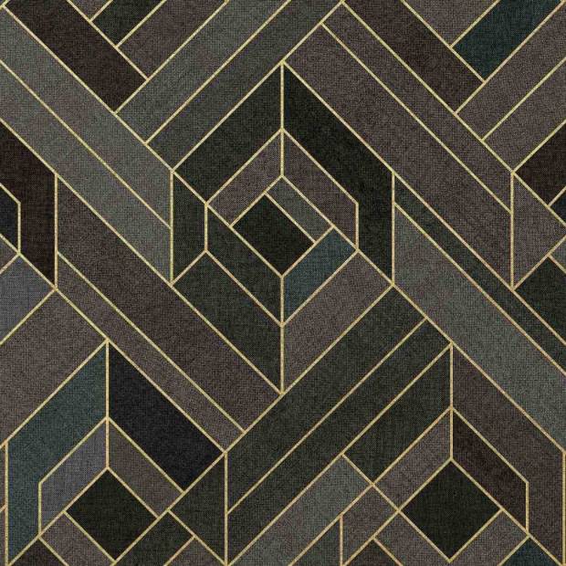 Papier Peint Hexagonal intissé