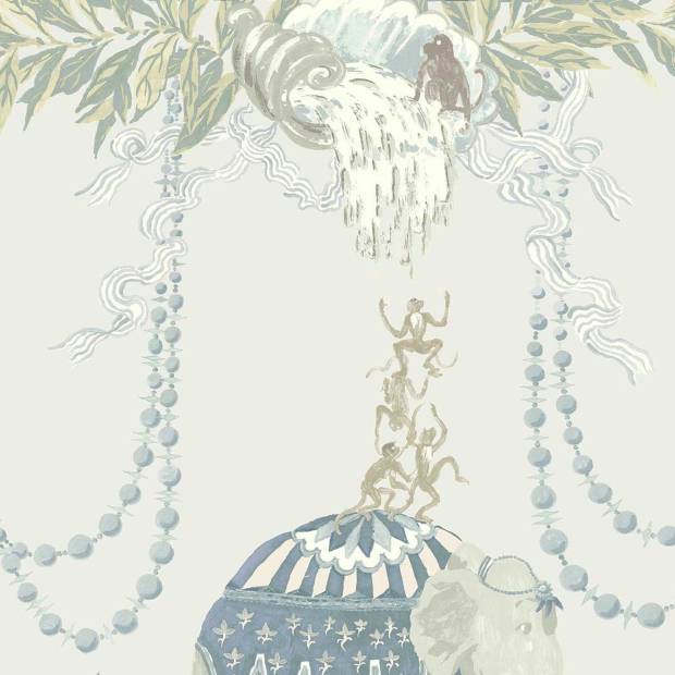 Papier peint Monkey business Intissé