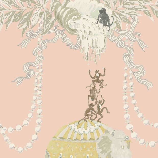 Papier peint Monkey business Intissé