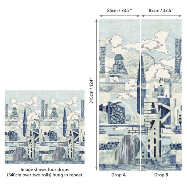 Papier Peint Metropolis Sisal