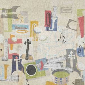 Papier Peint Jazz Band Cork