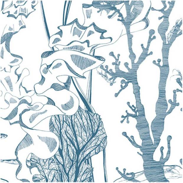 Papier peint Panoramique sur mesure Underwater en intissé