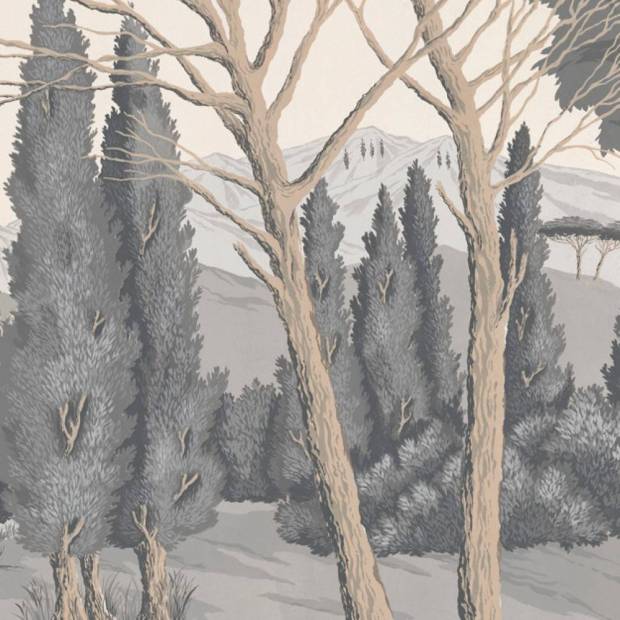 Papier peint Panoramique sur mesure Sovana Beige en intissé