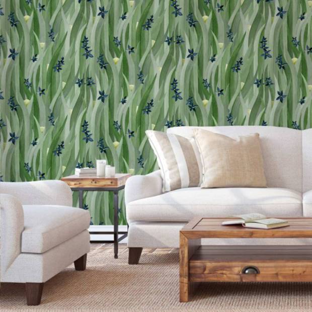 Papier peint Grass Waves