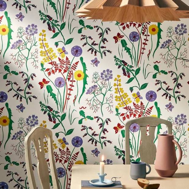 Papier peint Pre D'été