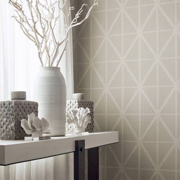 Papier Peint Cafe Weave Trellis