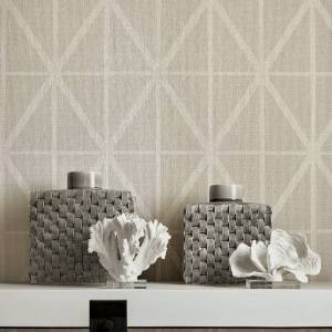 Papier Peint Cafe Weave Trellis