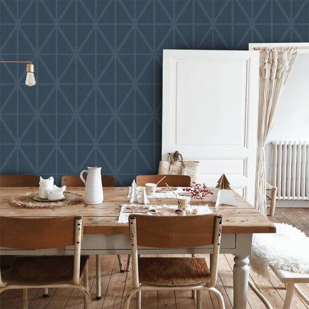 Papier Peint Cafe Weave Trellis