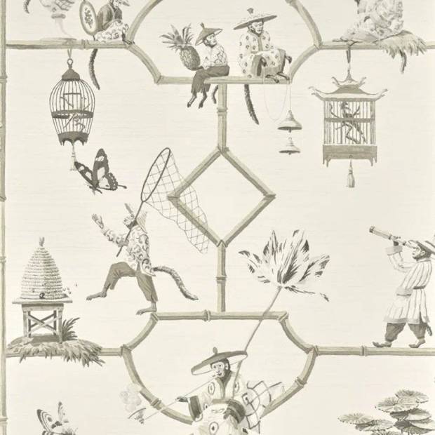 Papier peint Les Singes Savants