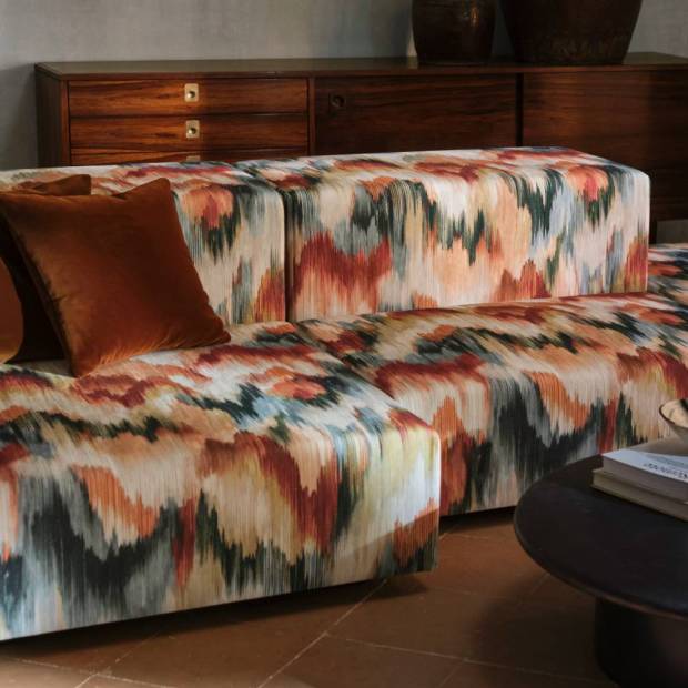 Tissu Ebru