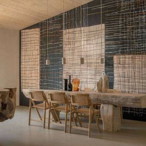 Papier peint Panoramique Sashiko