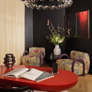 Fauteuil Babylone,  Tissu Eldorado