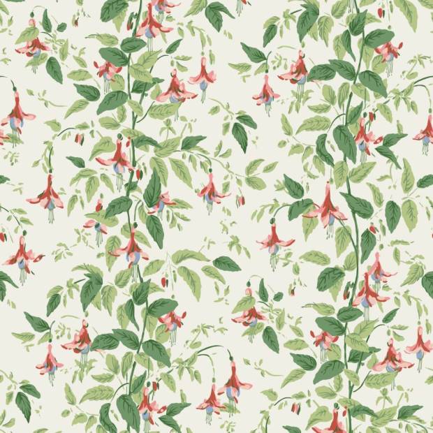 Papier peint Fuchsia