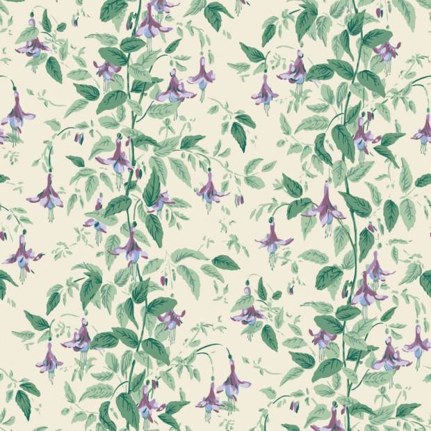 Papier peint Fuchsia