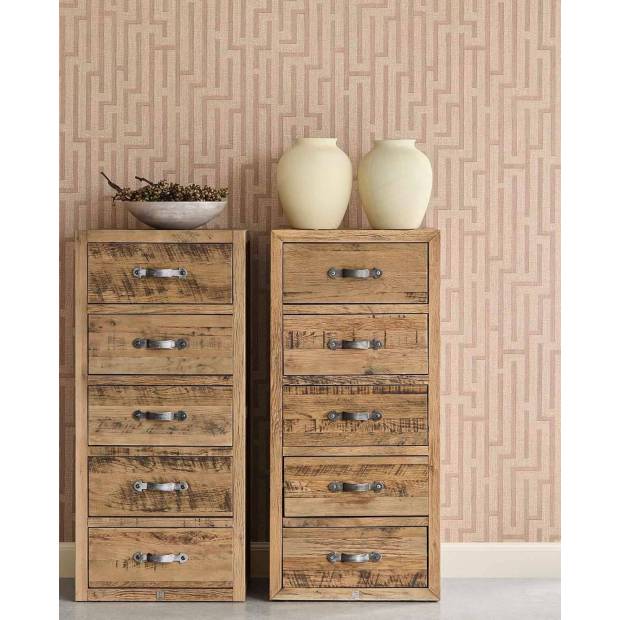 Papier peint Linen Trellis