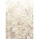 Papier peint Panoramique Linen Leaves Mural
