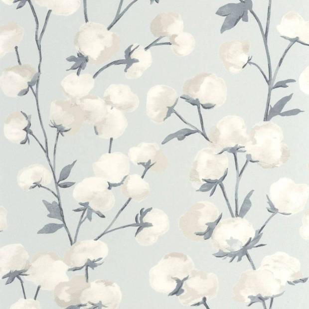 Papier Peint Cotton Flowers