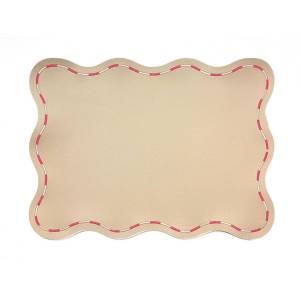 Set de table rectangle Juliette beige