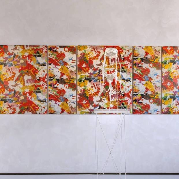 Papier peint Palette