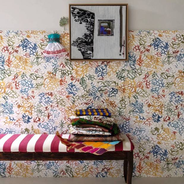 Papier peint Les Pivoines