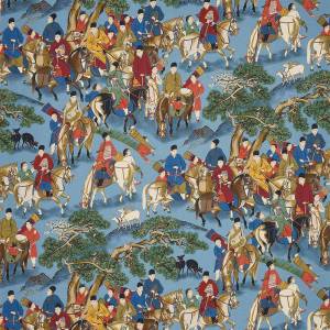 Tissu Les Cavaliers Lin