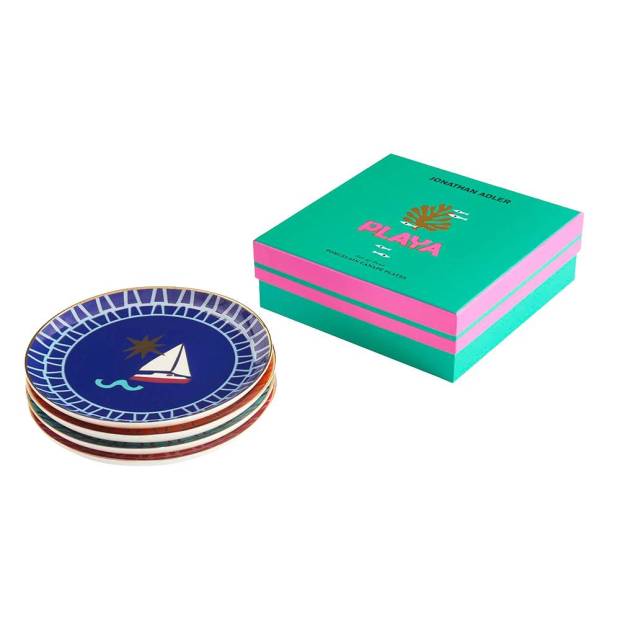 Set De 4 Petites Assiettes Playa