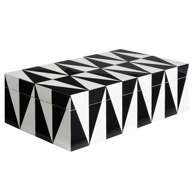 Moyenne boîte Op Art