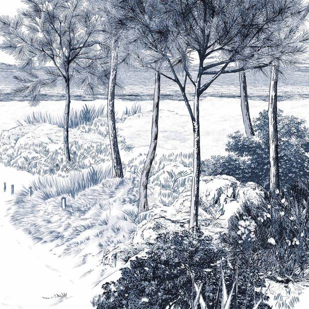 Papier peint Panoramique sur mesure Dune