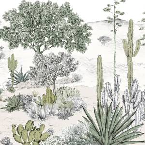 Papier peint Succulentes