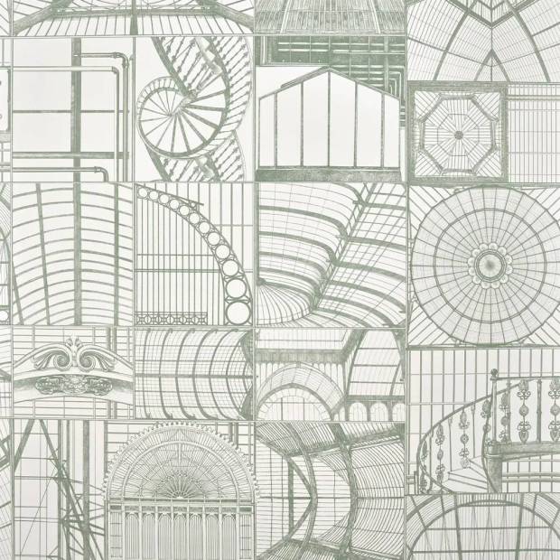 Papier Peint Sous la Verrière