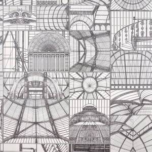 Papier Peint Sous la Verrière